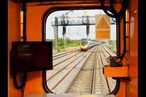 The EMU is to be used to test the interoperability of lineside ETCS Level 2 equipment.